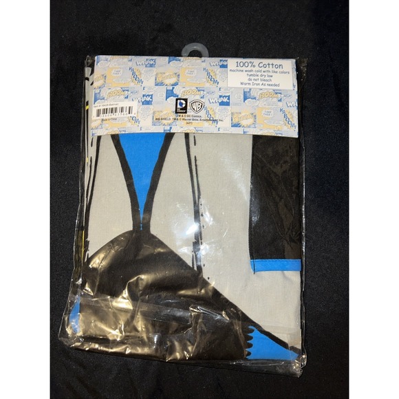 DC Comics Originals Batman 100% Cotton Apron 26" x 30" One Size Fits All New - Picture 2 of 4